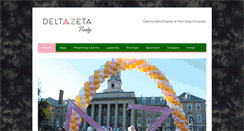 Desktop Screenshot of deltazetapennstate.org